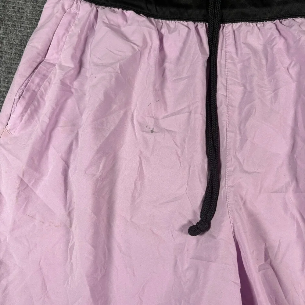 Adidas Athletic Shorts Mens 2XL Purple Good Zipper Pockets Drawstring